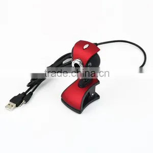 USB Webcam 50M 6 LED Night Vision HD Webcam Camera Web Cam With Mic Driver Webcam USB PC Camera thumbnail-1