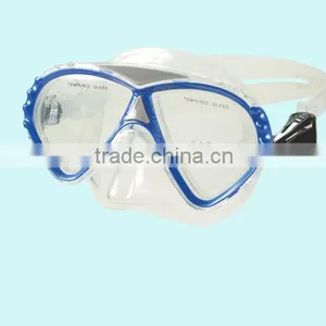 Full Face China Tempered Glass Diving Goggles Mask thumbnail-2
