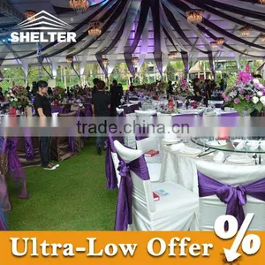 Luxury Decorated Wedding Tent for 600 People thumbnail-1