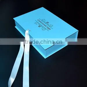 Custom Logo Printed Lovely Wedding Dress Favor Box Company thumbnail-2