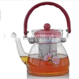 Clear Glass Teapot Pyrex Glass Coffee Brewer 700F/1000F thumbnail-5