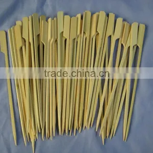 Safe Fruit Pick Roating 40cm Wooden Bbq Bamboo Skewer thumbnail-1
