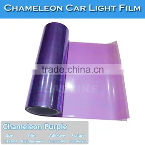 New Shiny Transparent Chameleon Color Change Vinyl Film Car Headlight thumbnail-3