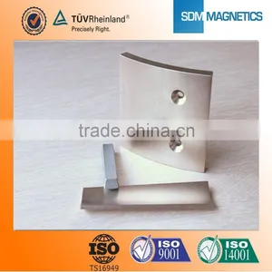 High Quality Block Super Strong Magnet With Screw Hole N35 thumbnail-2