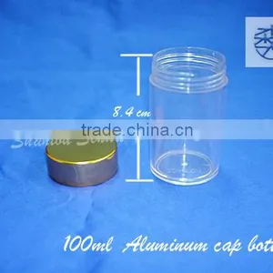 Top Sale Pill Plastic Bottle for Medicine, Screw Cap Plastic Medicine Bottle for Pill, 100ml Plastic Bottle With Aluminum Cap thumbnail-3