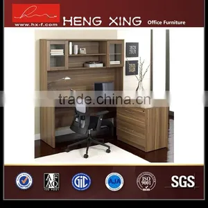 Wooden Director Desk Luxury Executive Desk With Bookcase N0120 thumbnail-1