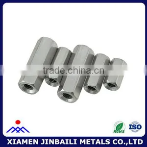 Long Hex Stainless Steel Carbon Steel Aluminum Coupling Nut thumbnail-2