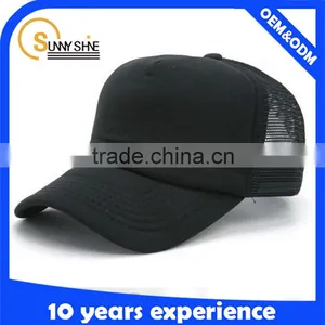 Custom Black Trucker Hats Wholesale High Quality Mesh Hats And Caps Men thumbnail-1