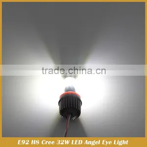 32W E92 H8 White HID Xenon 6000k Angel Eyes Halo Ring LED Light E90 E93 X5 thumbnail-6