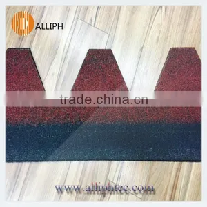 Roofing Shingles Red Asphalt Shingles Roofing Tile for House Decoration thumbnail-1