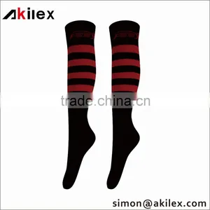Best Selling Popular Gym Breathable Custom Logo Football Socks, Professional Soccer Socks thumbnail-4