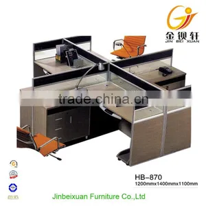 Contemporary Melamine Standard Sizes of Workstation Furniture thumbnail-6