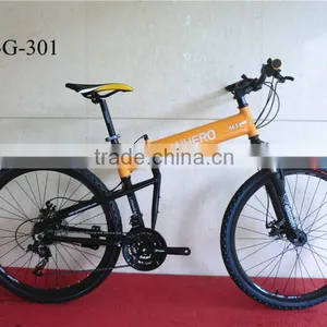 LionHero 26inch 21 Speed Folding Mountain Bike / Folding Bike thumbnail-1