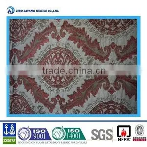 100% Inherently Flame Retardant Floral Textile for Hotel thumbnail-2