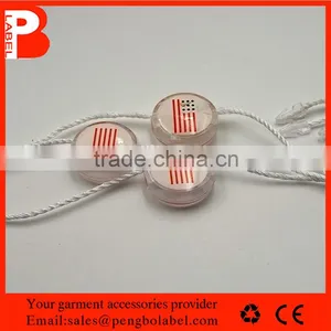 Fashion Design Embossed Color Round Shape Garment Seal Tag thumbnail-1