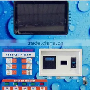 Multifunction Coin IC Card Cash Operate R404a Refrigerant Full Automatic Outdoor Ice Vending Machine For Sale thumbnail-5