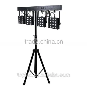48pcs Tri-in-1 3W RGB Led 4par DMX Pedal Bar High Power Led Par Bar thumbnail-1
