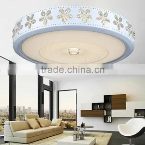 High Quality Crystal Acrylic LED Ceiling Lamp Round 230V Cheap Ceiling Lights thumbnail-1