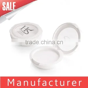 OEM Transparent Round Empty Powder Compact thumbnail-1