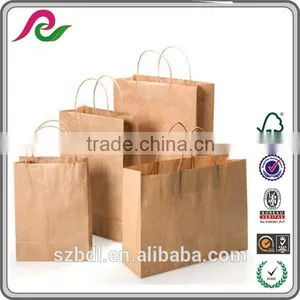 Kraft Paper Shopping Bags With Twisted Handle Paper Bag thumbnail-1
