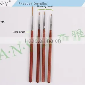 ANY Nail Art Beauty Care Nail Art Detail Painting Rosewood Nail Painting Striping Brush thumbnail-2