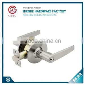 Door Handles Brushed Nickle Bathroom Modern Bathroom Door for Sinapore thumbnail-2