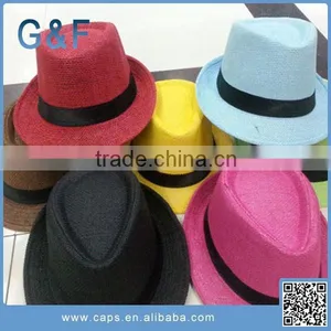 Cheap Personalized Paper Straw Hat For Sale thumbnail-1