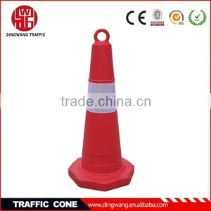 Sand Filled PE Road Cone thumbnail-1