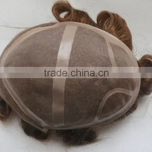 Toupee Human Hair Blond thumbnail-1