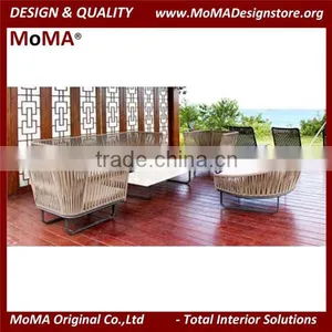 MA105H High End Custom Make Outdoor Rattan Sofa Set For Hotel Living Room Hotel Resort Furniture thumbnail-1