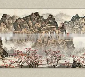 New Design Decorative Wall Art Glass Painting thumbnail-1