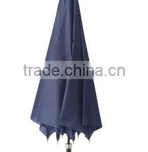 23 Inch Long Stick Logo Cheapest Factory Business Umbrella thumbnail-2
