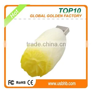 China Wholesale Bulk 2gb 4gb 8gb Cute PVC Cabbage Pendrive thumbnail-4