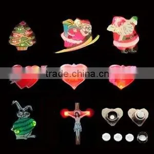 LED Flashing Magnetic Pin Charms thumbnail-1