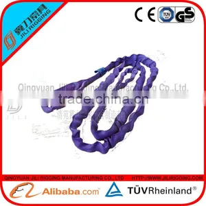 Soft Round Sling Polyester Round Lifting Sling Loading Belt thumbnail-1