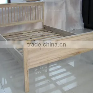 Modern Solid Wood Double Bed Designs For Bedroom Furniture thumbnail-2