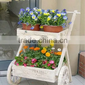 LEAFFY- Decorative Wagon Planter thumbnail-1