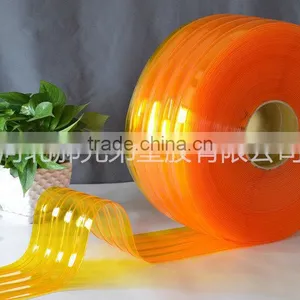 Wholesale Industry Flexible Anti-insect Orange PVC Strip thumbnail-1