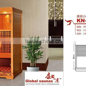 Canadian Wood House With Cedar Sauna Wood Panel Sauna thumbnail-1