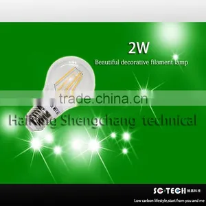 The Latest High Brightness 2W LED Decorative Filament Lamp thumbnail-1