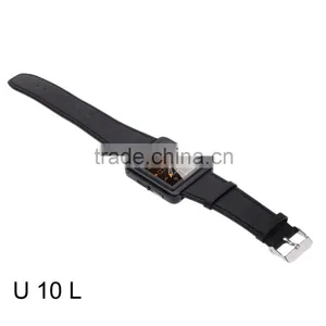 U10L Bluetooth Smartwatch Leather Strap Smartwatch U10L Phone Sim Card Reloj Inteligente Sport Watches For Android IOS Phone thumbnail-5