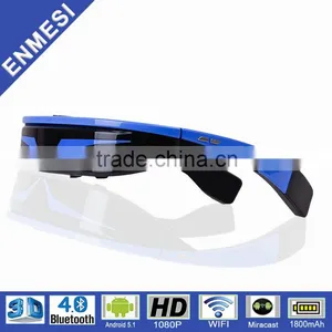 2016 Trending Products 98inch Android Wifi HD 1080P Video Glasses 3D thumbnail-1
