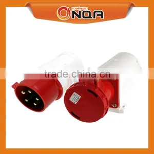MQ-035 Male Electrical Industrial Plug&Socket 4p 3p+e IP67 63 Amp thumbnail-5