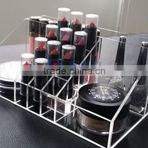Girl's Plexiglass Storage Box Cosmetic Organizer Tray thumbnail-2