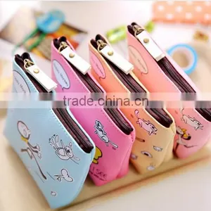 Best Promotion Gift Cute Zipper Mini PU Leather Cheap Cartoon Monkey Animal Printed Pouch Wallet Popular Fancy Euro Coin Purse thumbnail-1
