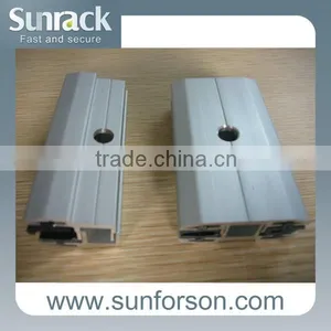 Al6005 Thin Film Solar Module Mounting Clamps pv Panel Mount Bracket thumbnail-1