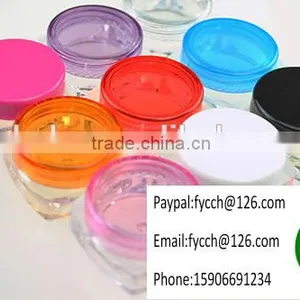 5g Rose Plastic Jar Container With Plastic Lid Cap thumbnail-2