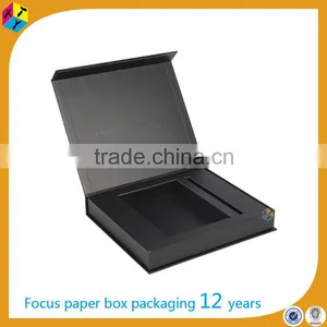 Wholesale Black Cardboard Luxury Packaging Boxes thumbnail-1