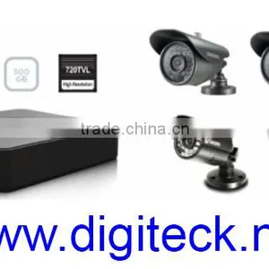 Swann Security Kit DVR4-1500 4 Channel CCTV & 2 x PRO-735 & 2 x Samsung SCO-2040R Cameras thumbnail-1