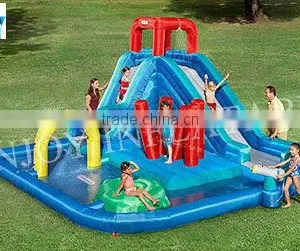 Super Splash Water Slide Inflatables Water Park for Kids thumbnail-1